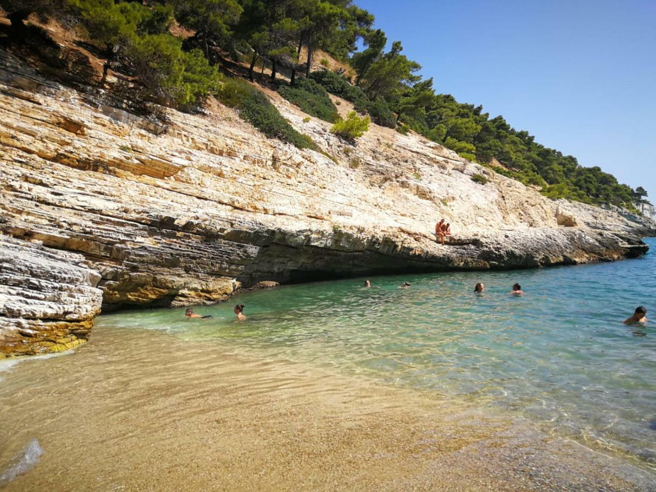 Villa Cala Della Pergola Vieste Luaran gambar